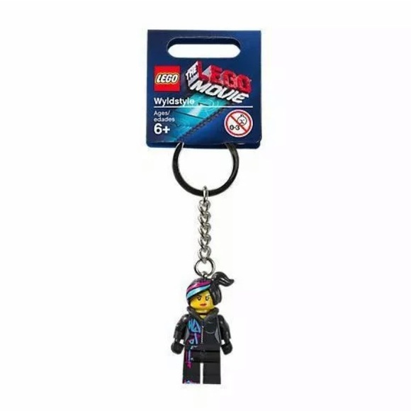 Lego Movie Wyldstyle Keychain NWT *retired* - Picture 1 of 1